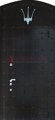 Металлическая арочная дверь ДА-22 высокого качества в Старой Купавне