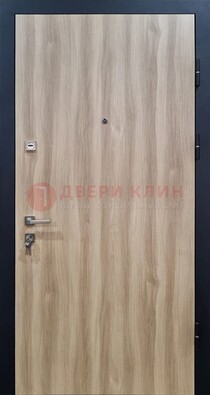 Светлая металлическая дверь с МДФ ДМ-340 в Старой Купавне