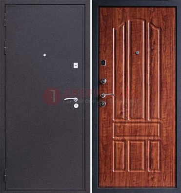 Темная стальная дверь с порошковым напылением ДП-188 в Старой Купавне