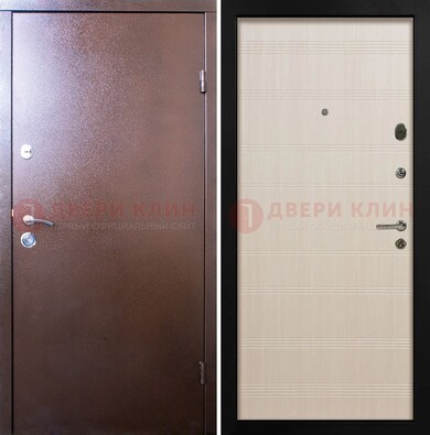 Входная дверь с порошковым покрытием и терморазрывом МДФ ДП-210 в Старой Купавне