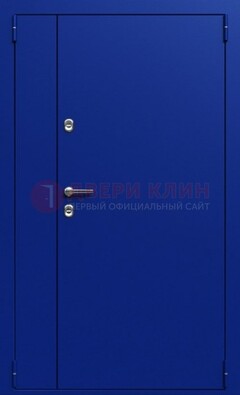 Синяя тамбурная дверь ДТМ-23 в Старой Купавне