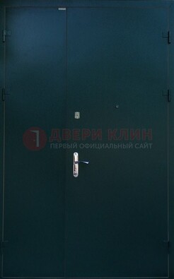 Черная тамбурная дверь ДТМ-36 в Старой Купавне
