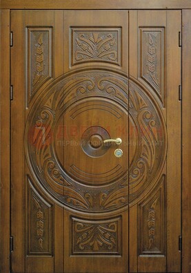 Входная полуторная дверь с виноритом ДВТ-182 в Старой Купавне