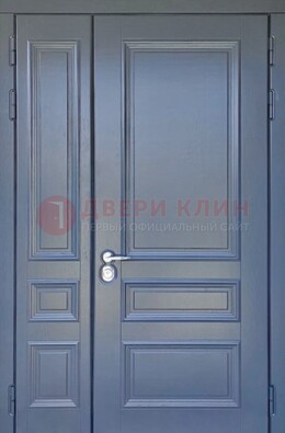 Темно-серая железная дверь с виноритом ДВТ-242 в Старой Купавне